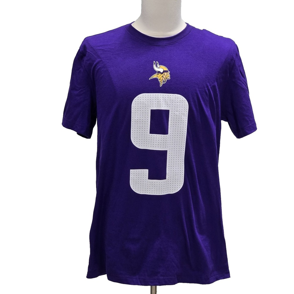 Nike Minnesota Vikings #9 McCarthy T Shirt Mens M‎ Purple NFL Football NWT